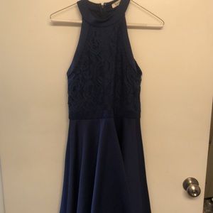 Francesca’s Navy Cocktail Dress